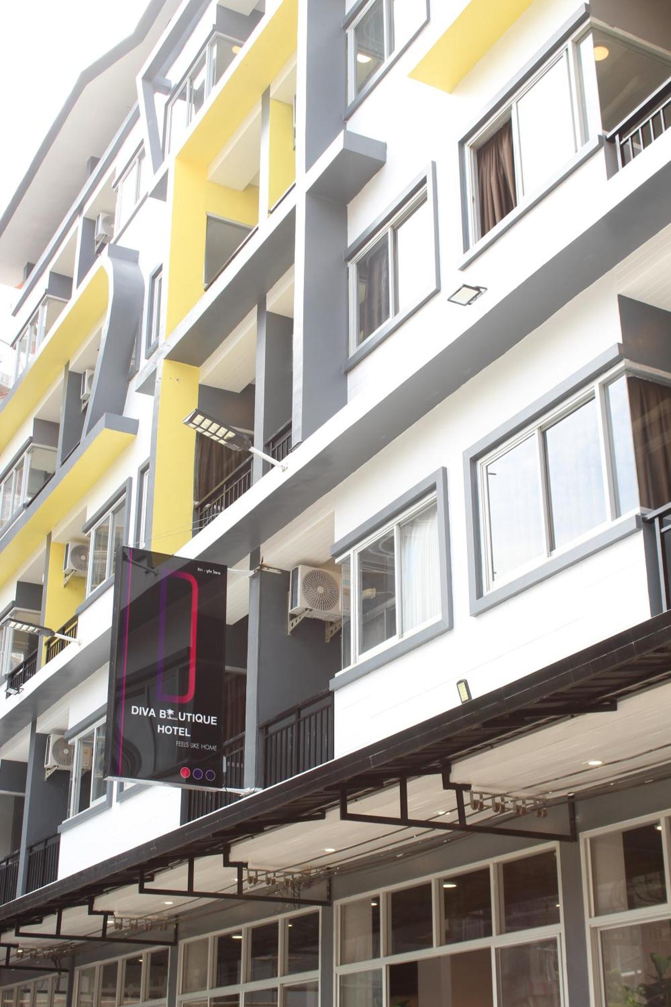 Diva Boutique Hotel Patong Exteriör bild